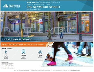 More details for 935-947 Seymour St, Vancouver, BC - Retail for Sale