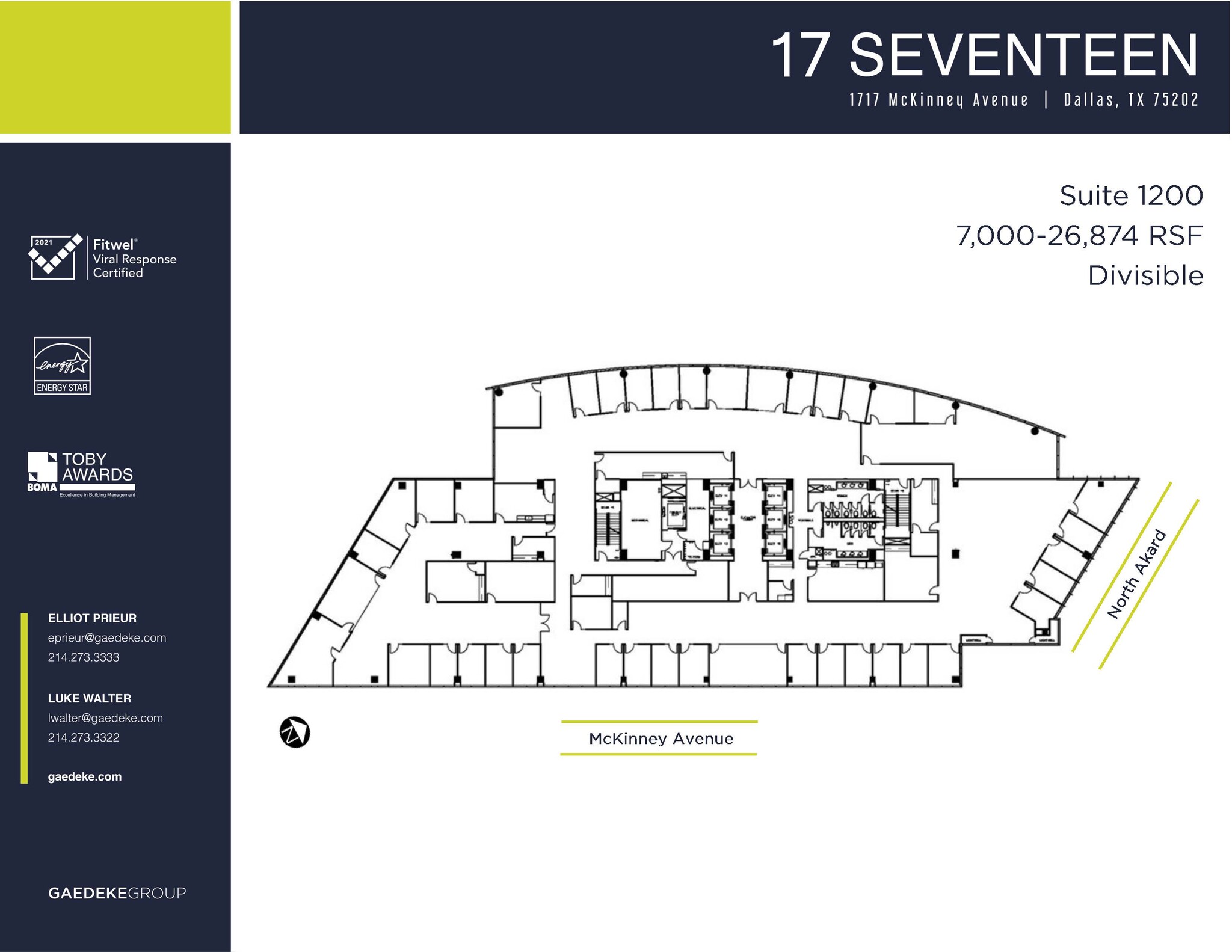 1717 McKinney Ave, Dallas, TX for lease Floor Plan- Image 1 of 1