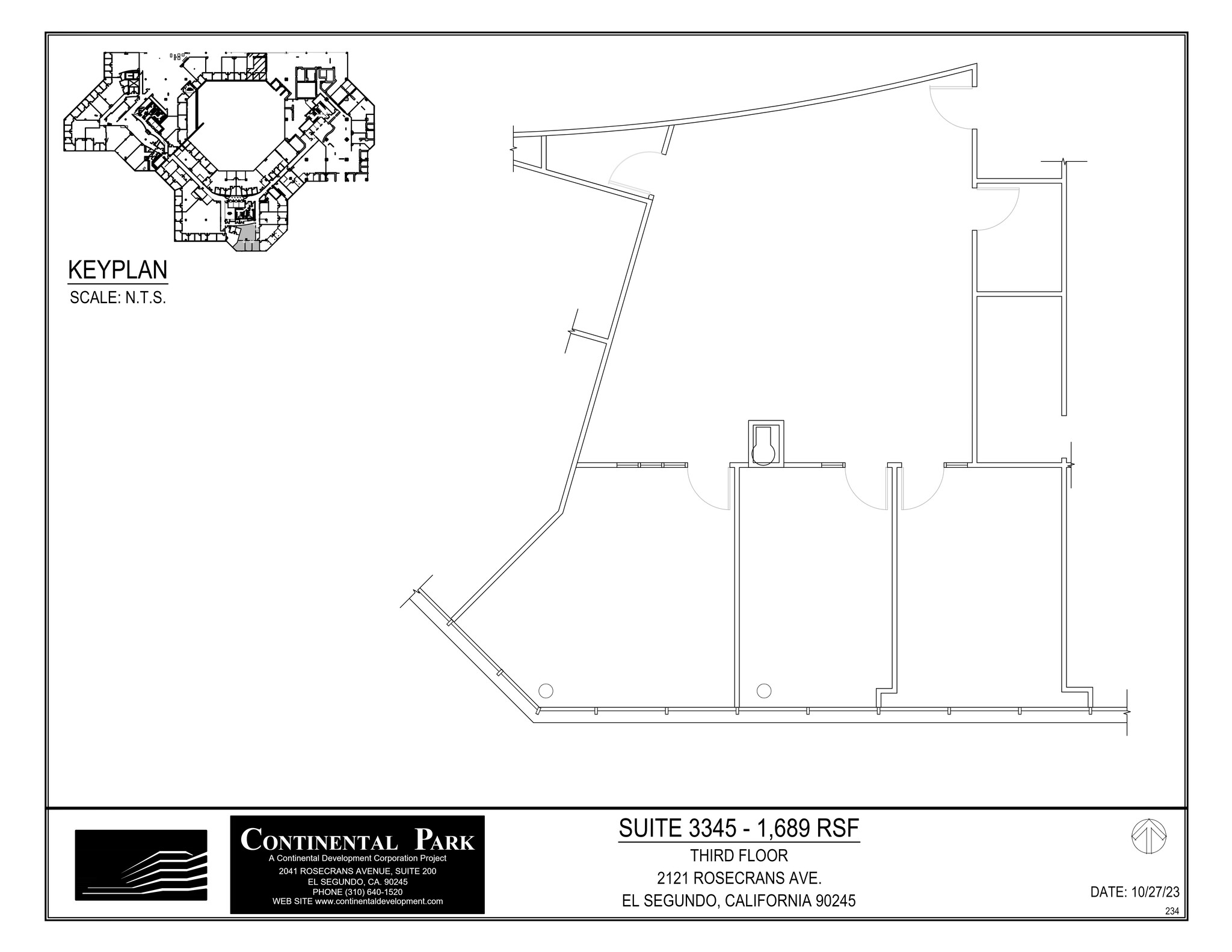 2101-2141 Rosecrans Ave, El Segundo, CA for lease Site Plan- Image 1 of 1