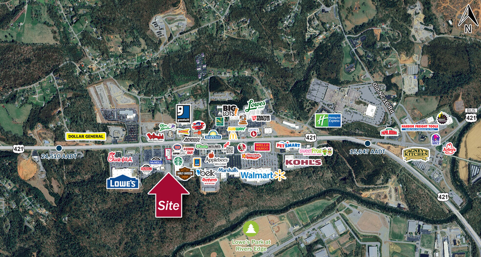 1923 US Highway 421, Wilkesboro, NC for lease - Building Photo - Image 3 of 3