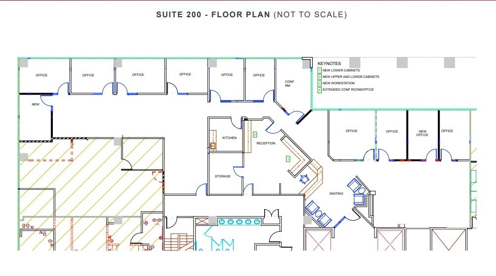 5000 E Spring St, Long Beach, CA for lease Floor Plan- Image 1 of 1