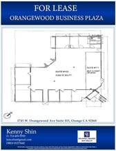 1745 W Orangewood Ave, Orange, CA for lease Floor Plan- Image 1 of 2