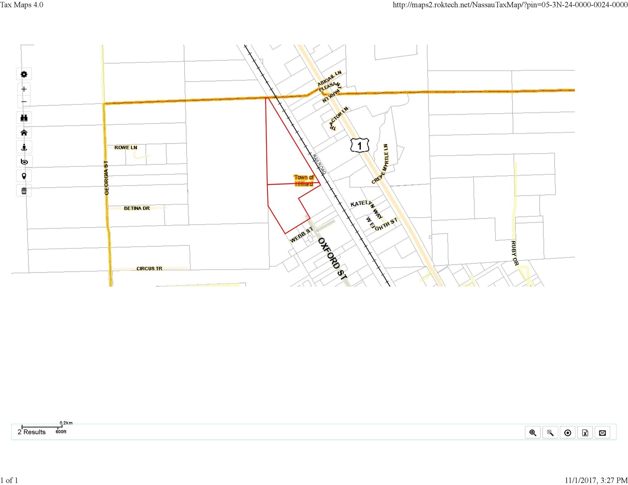 0 Oxford St, Hilliard, FL for sale Aerial- Image 1 of 1