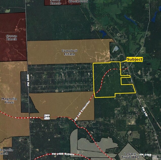 FM 1488 And Hwy 149, Magnolia, TX for sale Primary Photo- Image 1 of 1