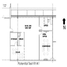 1800 S Oak St, Champaign, IL for lease Floor Plan- Image 2 of 2