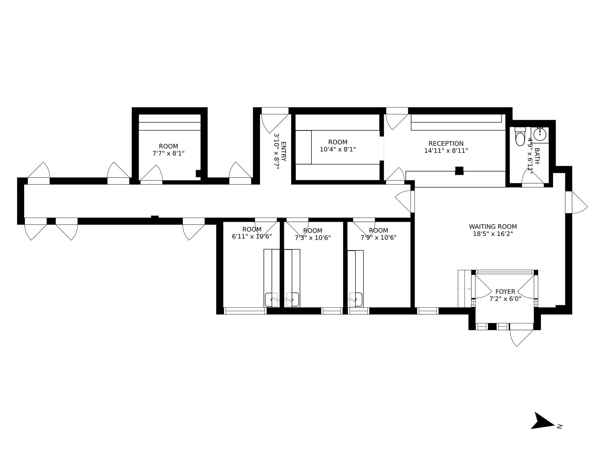 1502 Voorhies Ave, Brooklyn, NY for lease Floor Plan- Image 1 of 1