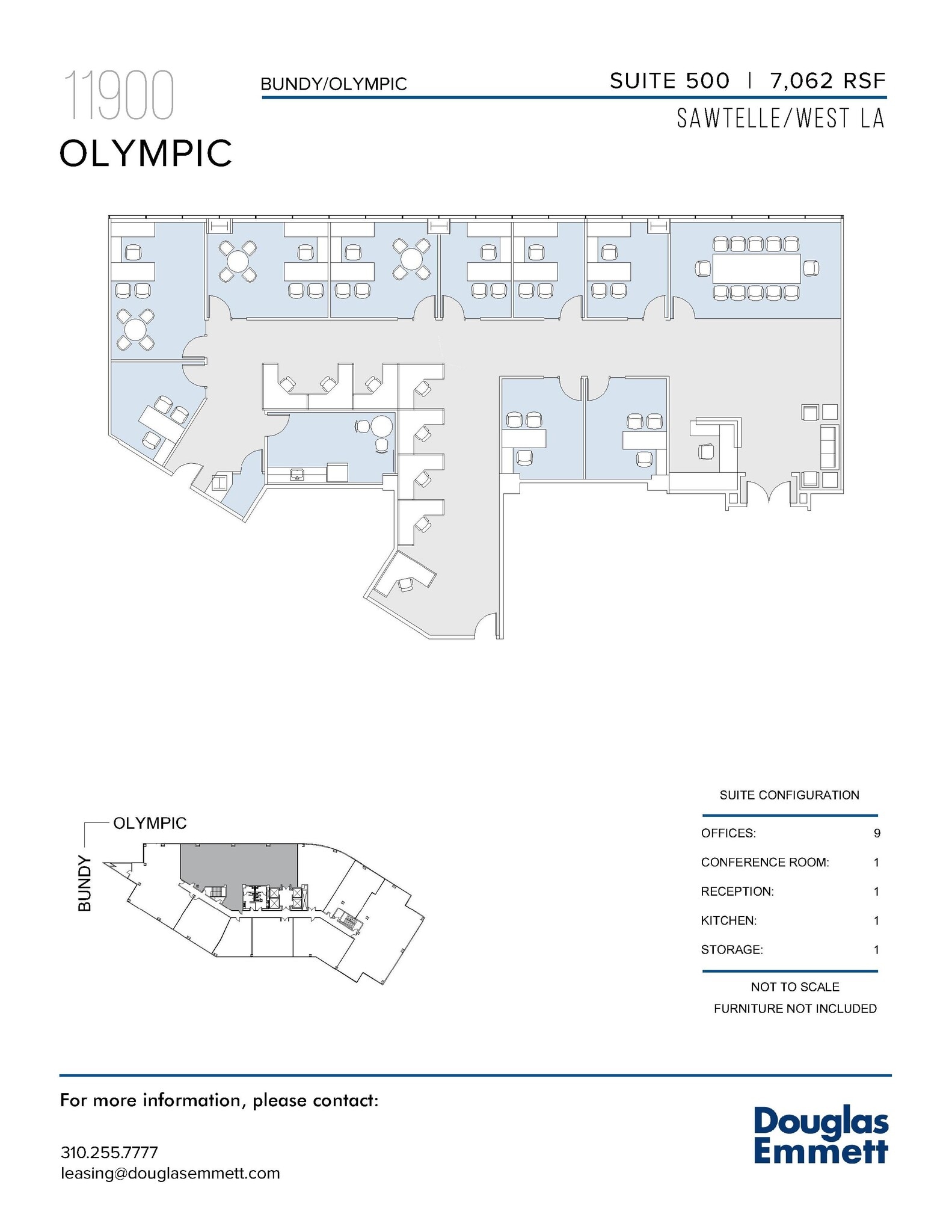 11900 W Olympic Blvd, Los Angeles, CA for lease Floor Plan- Image 1 of 1