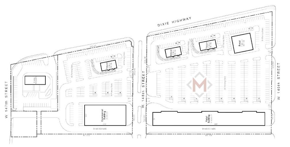 14800 Dixie Hwy, Harvey, IL for sale - Site Plan - Image 2 of 4