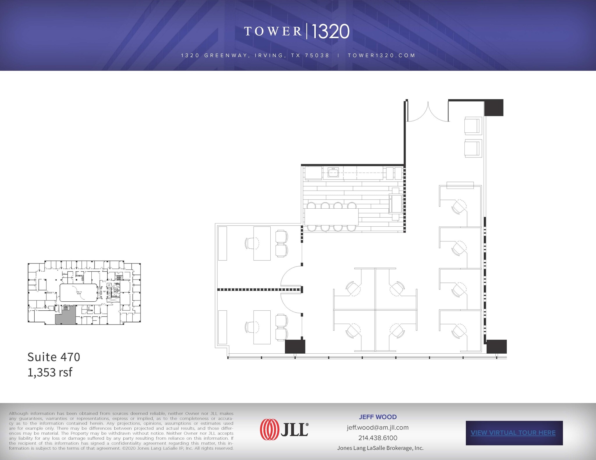 1320 Greenway Dr, Irving, TX for lease Floor Plan- Image 1 of 2