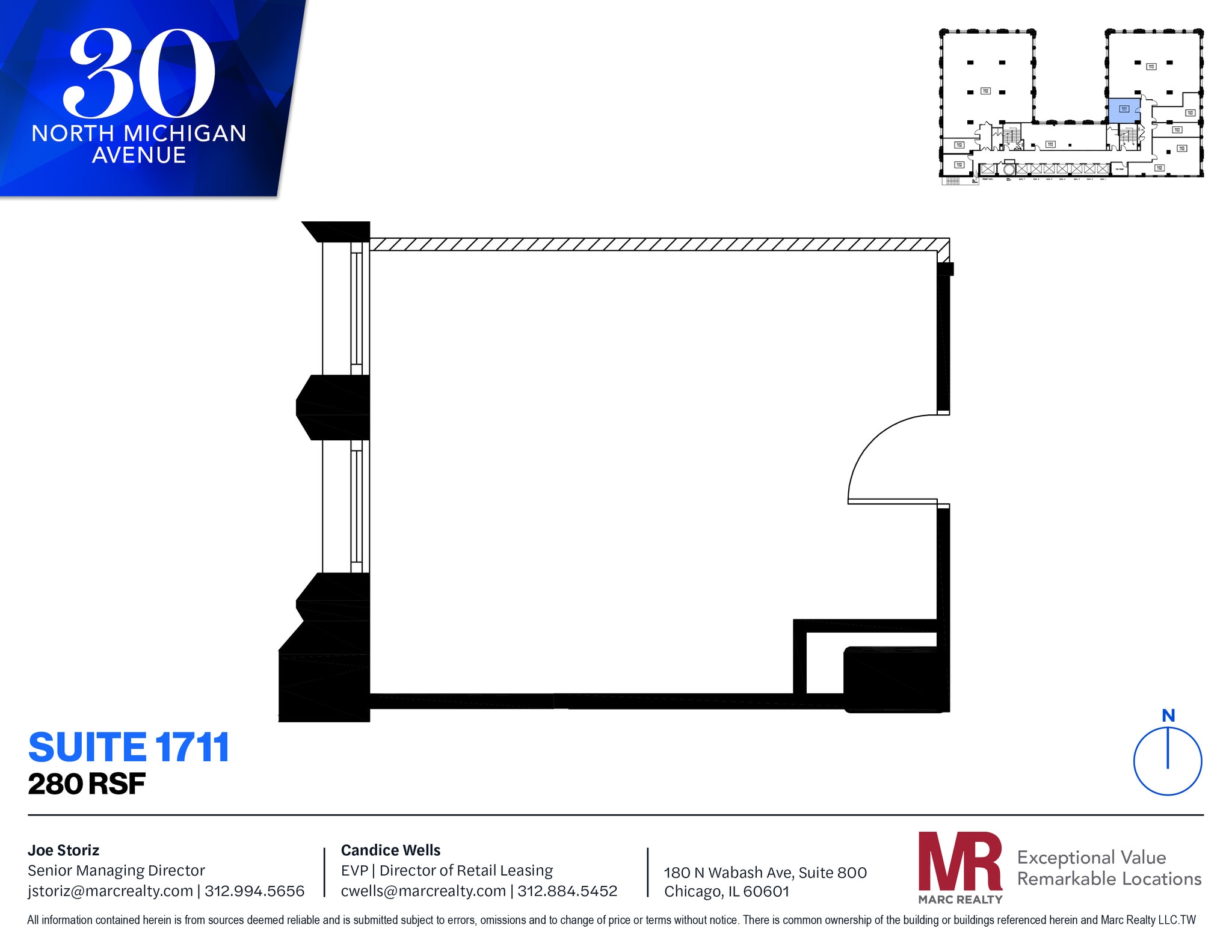 30 N Michigan Ave, Chicago, IL for lease Floor Plan- Image 1 of 1