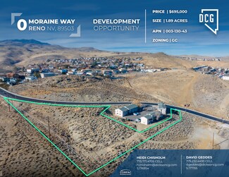 More details for 1.89-Acres Moraine Way, Reno, NV - Land for Sale