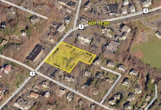 215 Post Rd W, Westport, CT - aerial  map view