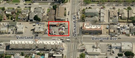 6000 Vineland Ave, North Hollywood, CA - aerial  map view