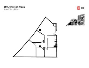 600 Jefferson Plz, Rockville, MD for lease Floor Plan- Image 1 of 1