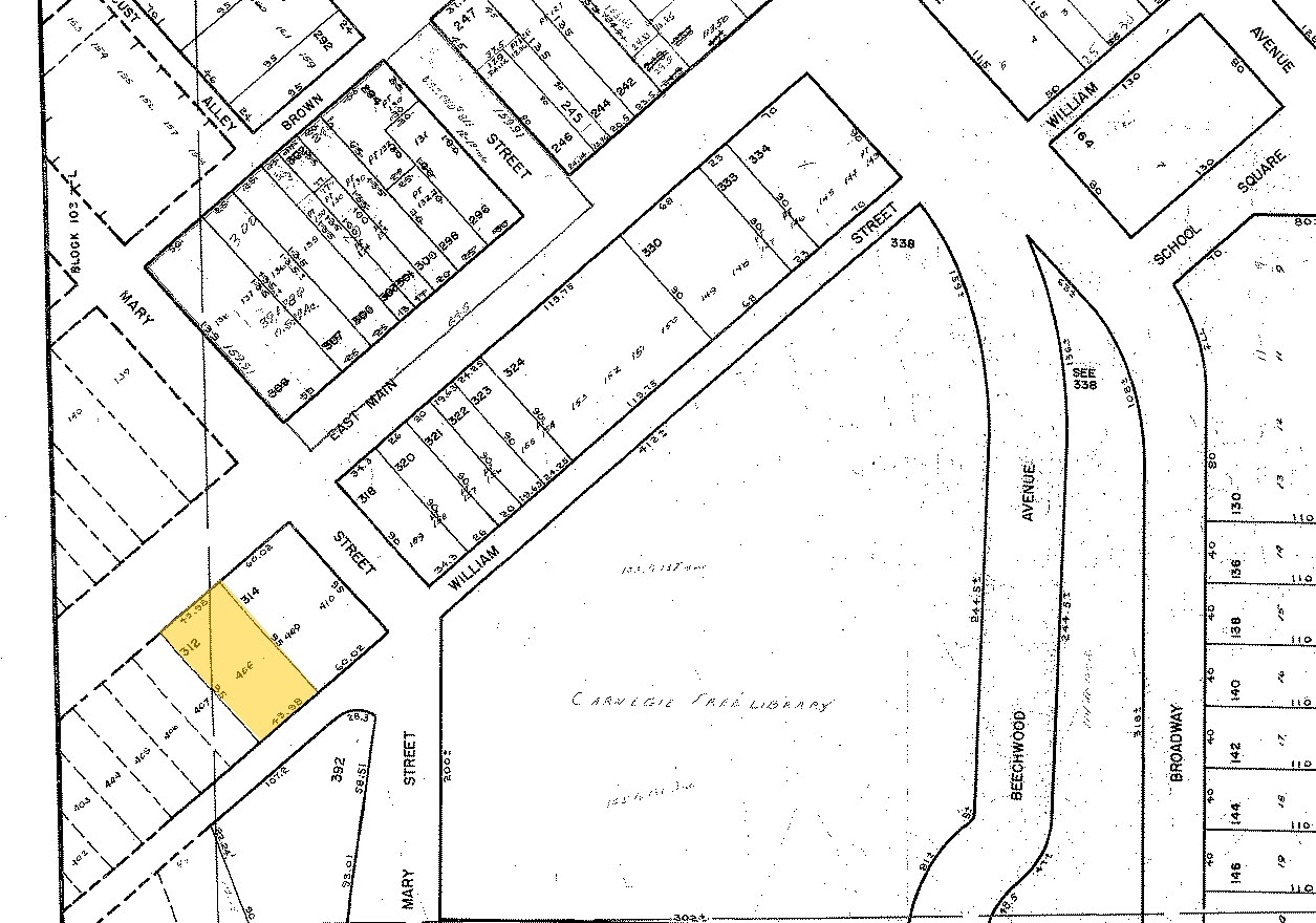 28-32 E Main St, Carnegie, PA for sale Plat Map- Image 1 of 1