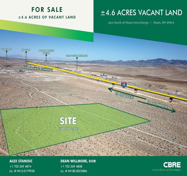 Sloan, Las Vegas, NV for sale - Aerial - Image 1 of 1