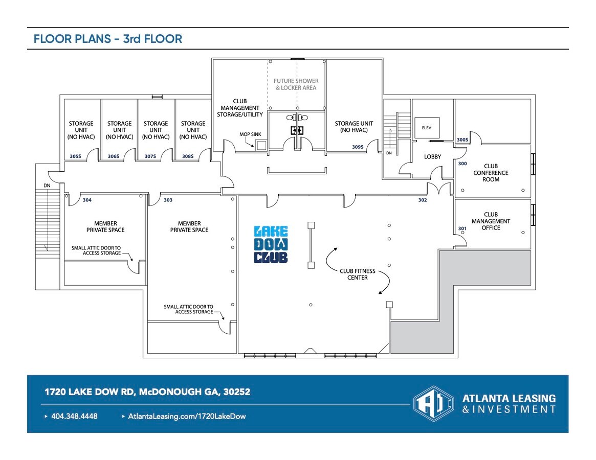 1720 Lake Dow Rd, Mcdonough, GA 30252 Space at Lake Dow Club