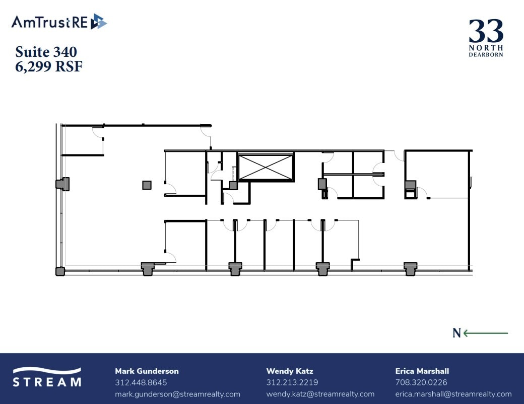 33 N Dearborn St, Chicago, IL for lease Floor Plan- Image 1 of 1