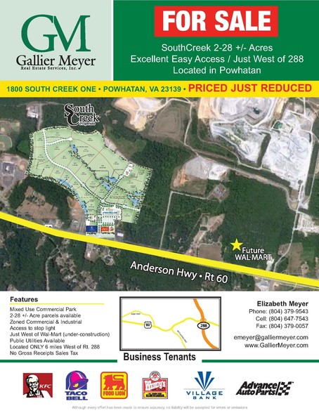 0 Carter Gallier Blvd, Powhatan, VA for sale - Building Photo - Image 1 of 1