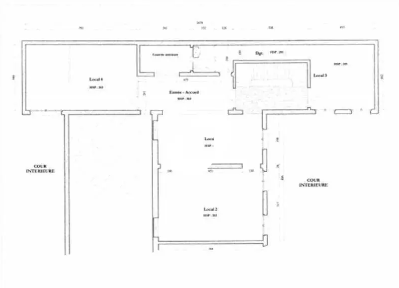Office in Paris for lease Floor Plan- Image 1 of 1
