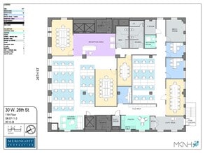 30 W 26th St, New York, NY for lease Floor Plan- Image 1 of 4