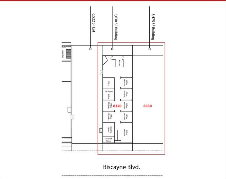 8310-8330 Biscayne Blvd, Miami, FL for lease - Building Photo - Image 3 of 4