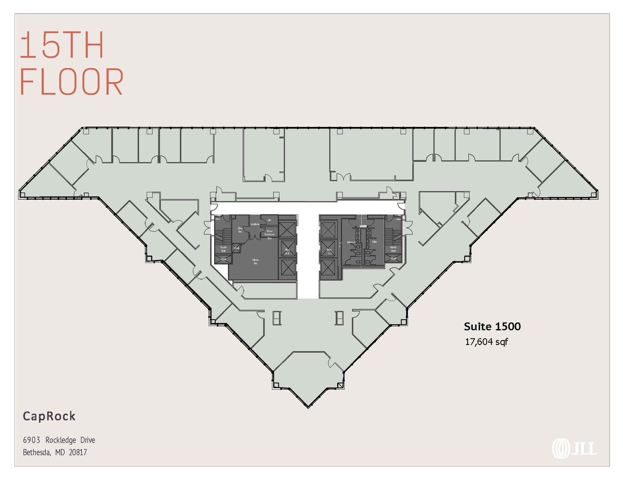 6903 Rockledge Dr, Bethesda, MD for lease Floor Plan- Image 1 of 1