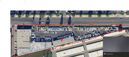 1500 E Cerritos Ave, Anaheim, CA - AERIAL map view