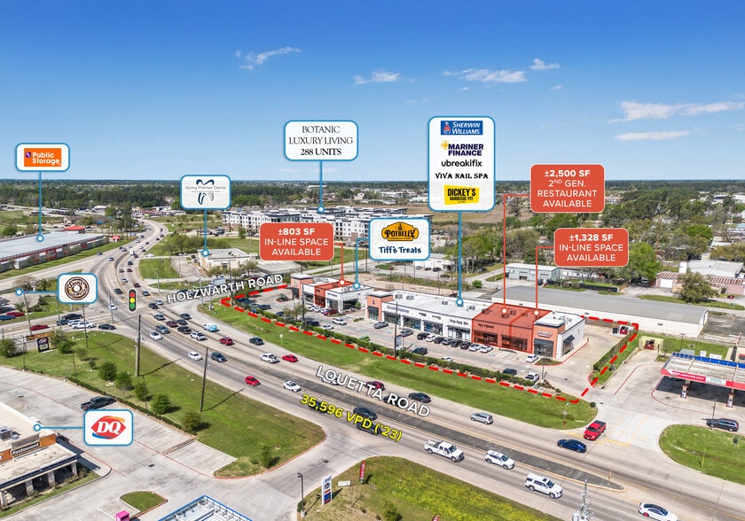 NEC Louetta Rd & Holzwarth, Spring, TX for lease - Building Photo - Image 2 of 3