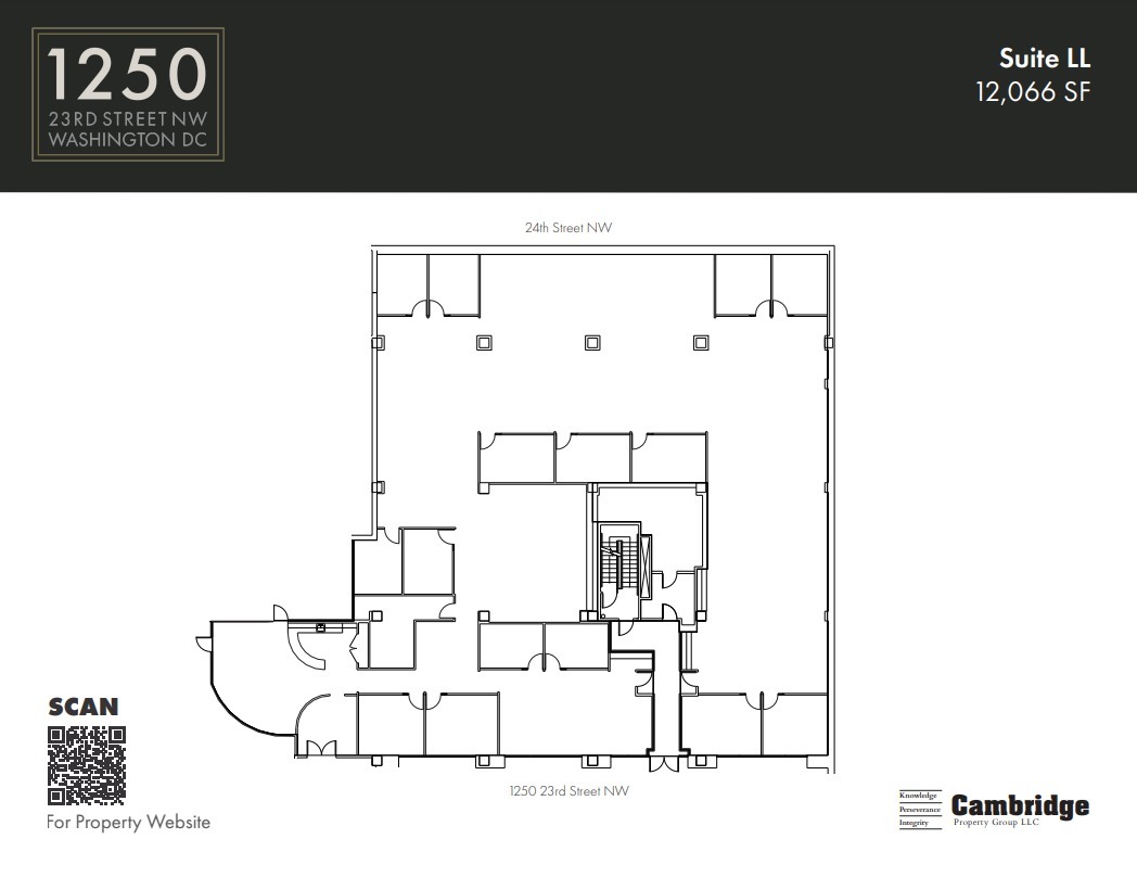 1250 23rd St NW, Washington, DC for lease Floor Plan- Image 1 of 1