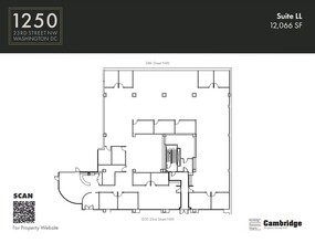 1250 23rd St NW, Washington, DC for lease Floor Plan- Image 1 of 1