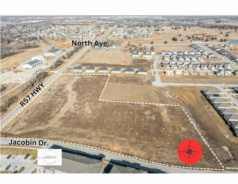 County Highway R57 (80th Avenue), Norwalk, IA for sale - Aerial - Image 2 of 4