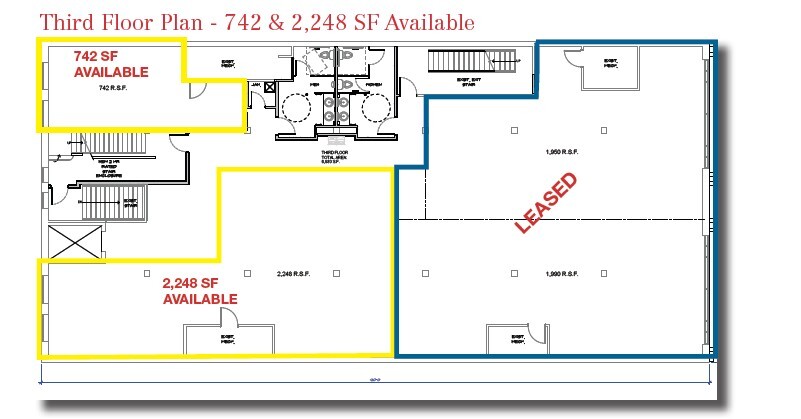 513 W College Ave, Appleton, WI for lease - Floor Plan - Image 2 of 4