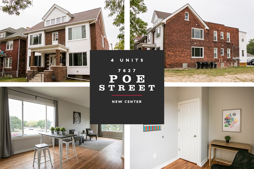 7627 Poe St, Detroit, MI for sale - Building Photo - Image 1 of 1