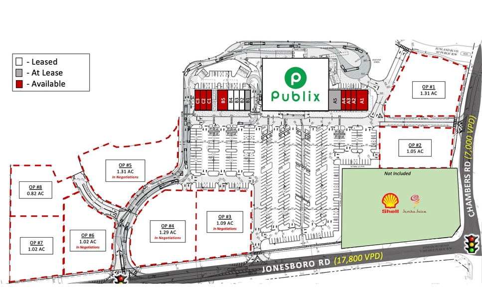 2400 Jonesboro Rd, Hampton, GA for lease - Building Photo - Image 2 of 5