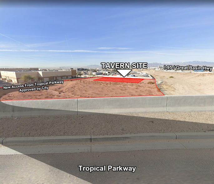 SWC I-15 and Tropical Pkwy, Las Vegas, NV for lease - Primary Photo - Image 1 of 1