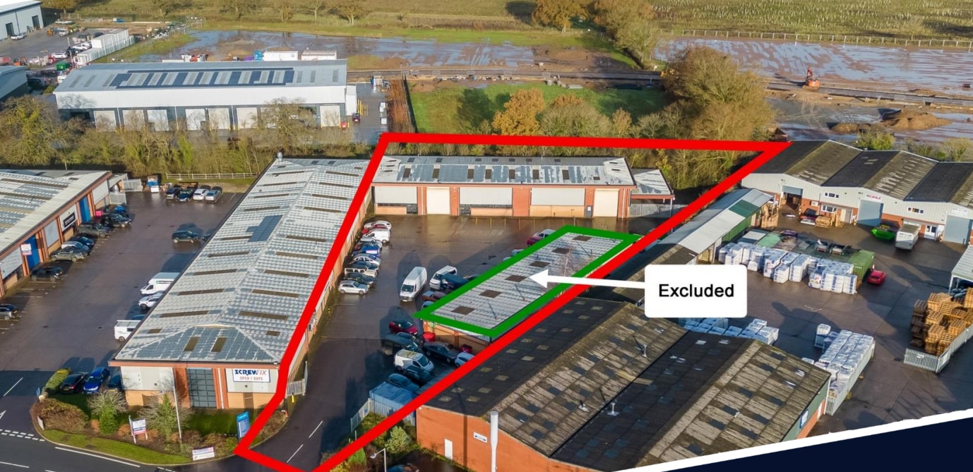 17-20 Arden Rd, Alcester for sale Aerial- Image 1 of 4