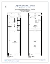 1156 San Carlos Ave, San Carlos, CA for lease Site Plan- Image 1 of 1