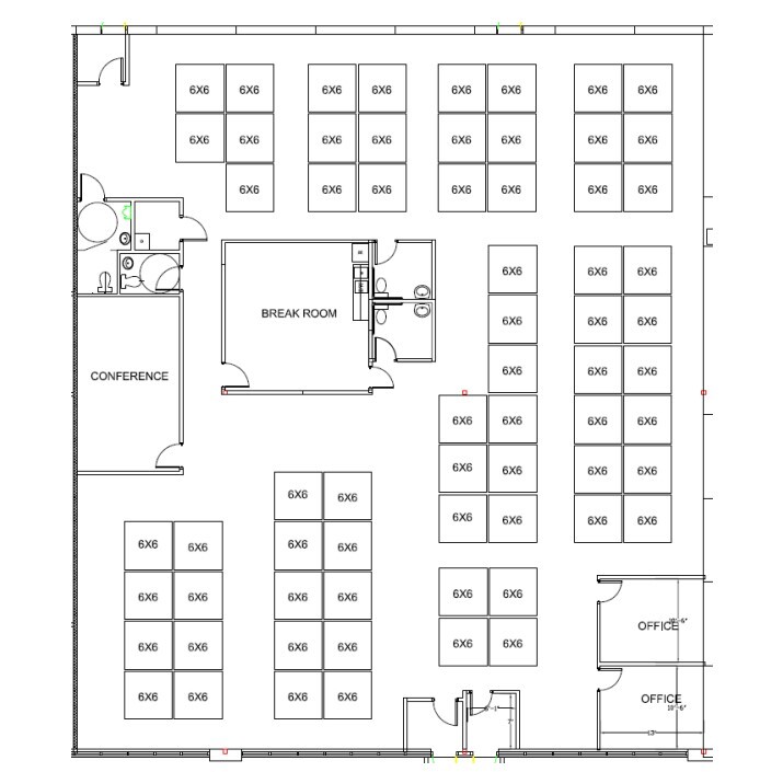 3620 SW 61st St, Des Moines, IA for lease Floor Plan- Image 1 of 2