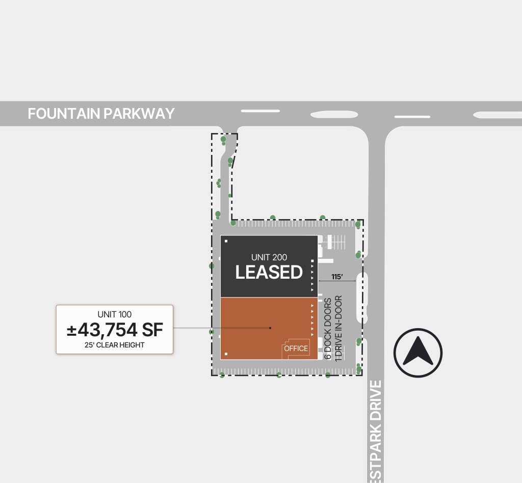 1825 Westpark Dr, Grand Prairie, TX for lease Floor Plan- Image 1 of 1