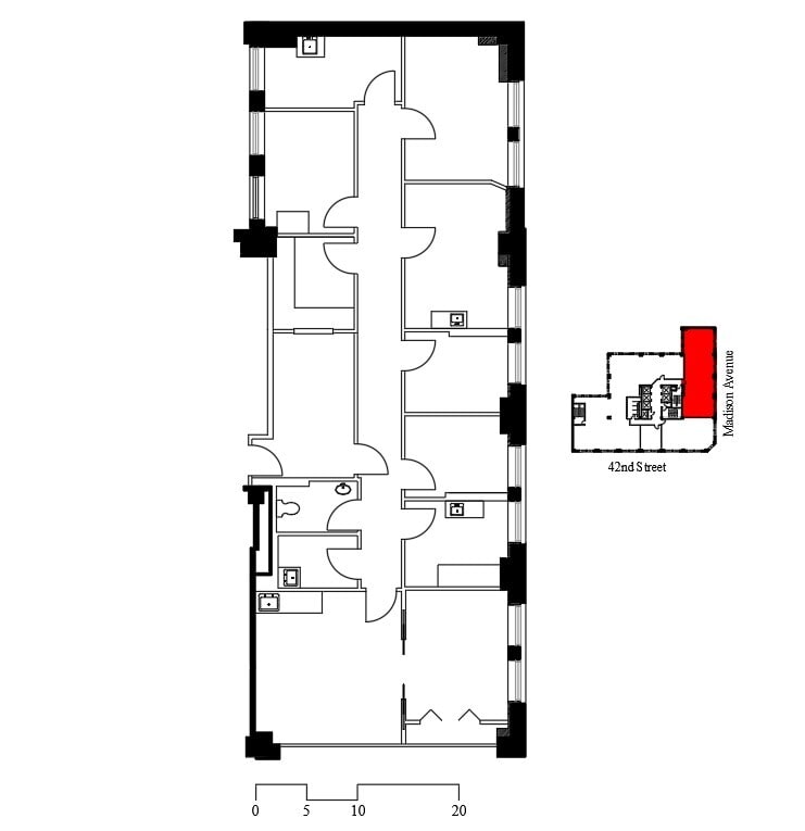 315 Madison Ave, New York, NY for lease Floor Plan- Image 1 of 1