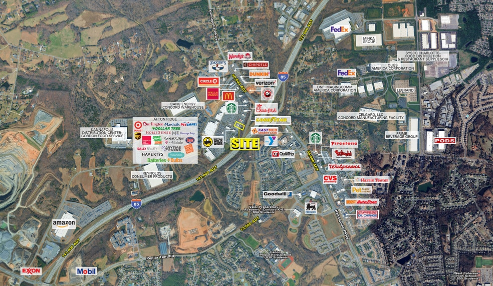 6109 Bayfield Pky, Concord, NC for lease - Aerial - Image 2 of 7