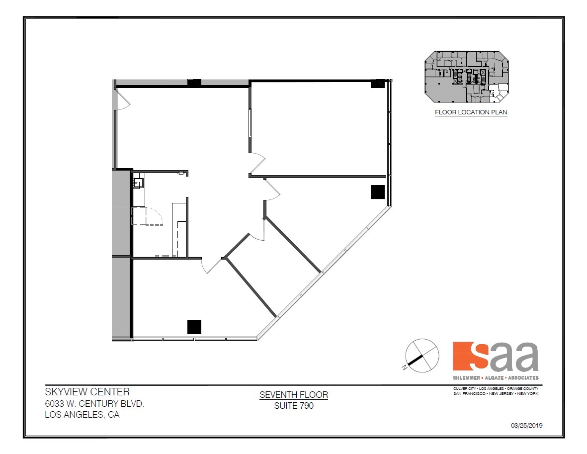 6033 W Century Blvd, Los Angeles, CA for lease Floor Plan- Image 1 of 1