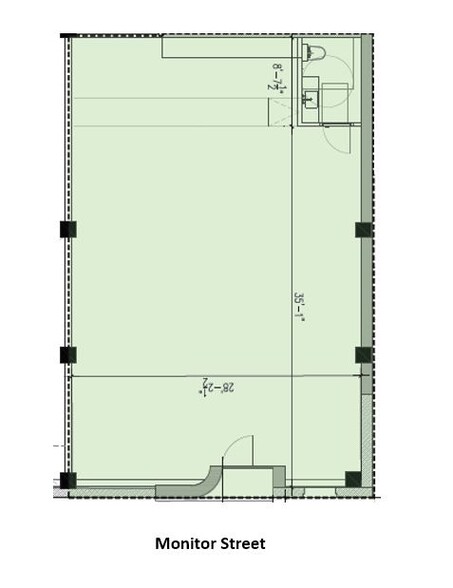 66 Monitor St, Jersey City, NJ for sale - Floor Plan - Image 1 of 1