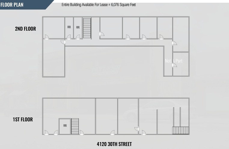 4120 30th St, San Diego, CA for lease Floor Plan- Image 1 of 1