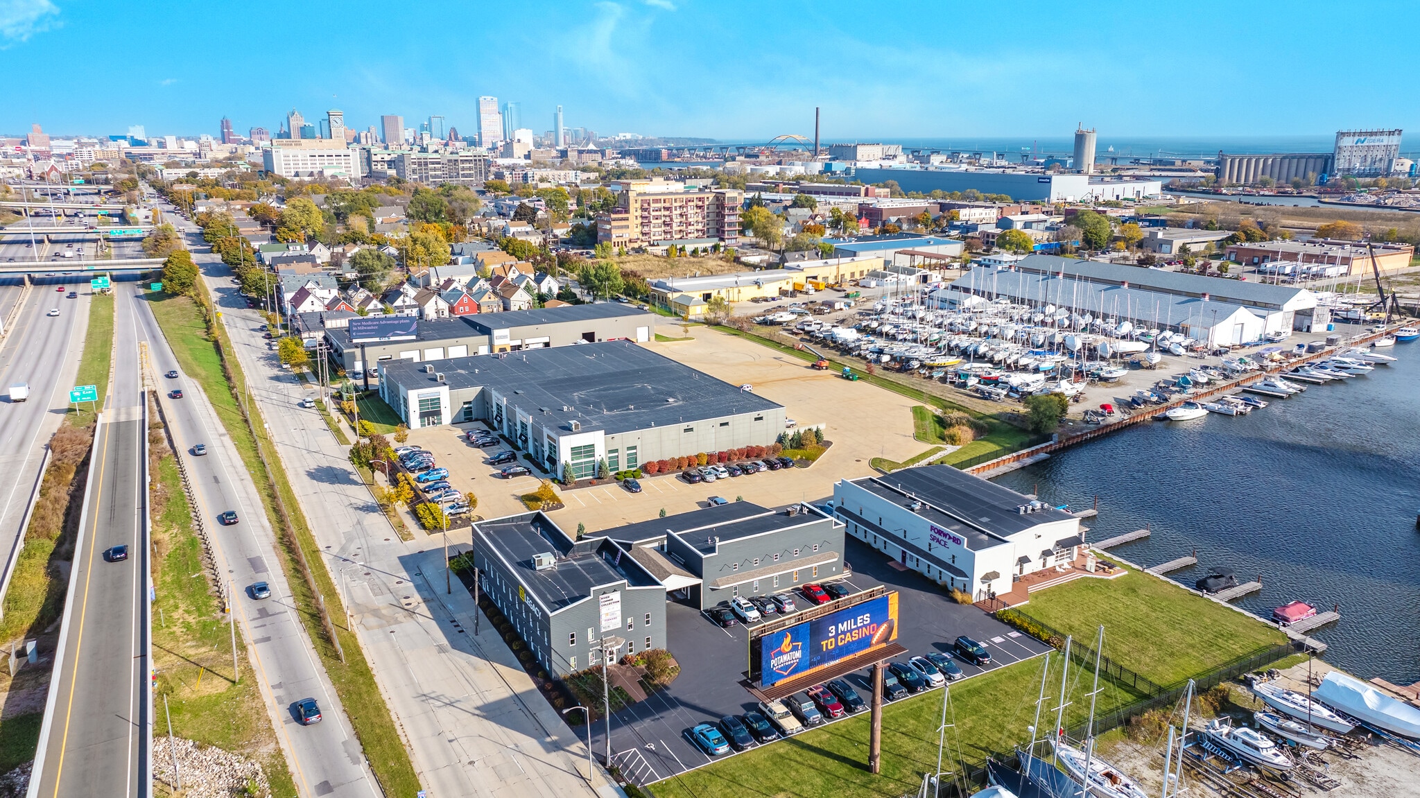 Harbor District Portfolio portfolio of 5 properties for sale on LoopNet.com Aerial- Image 1 of 9