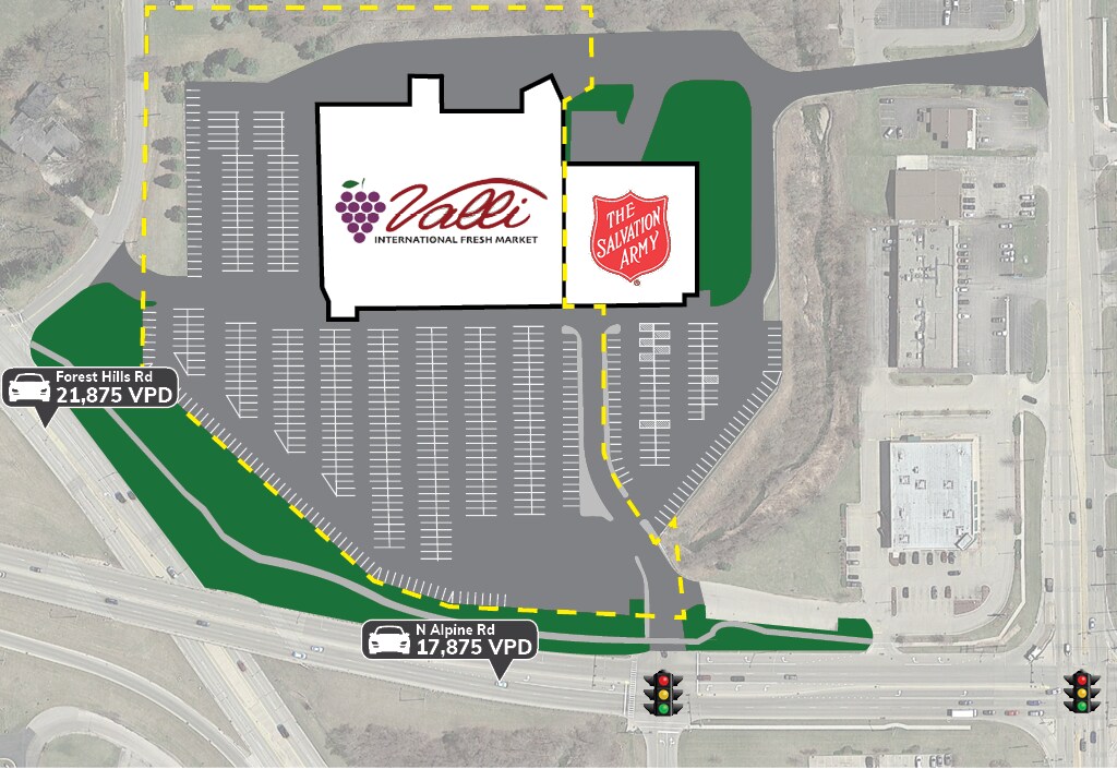 6550 N Alpine Rd, Loves Park, IL for sale Site Plan- Image 1 of 1