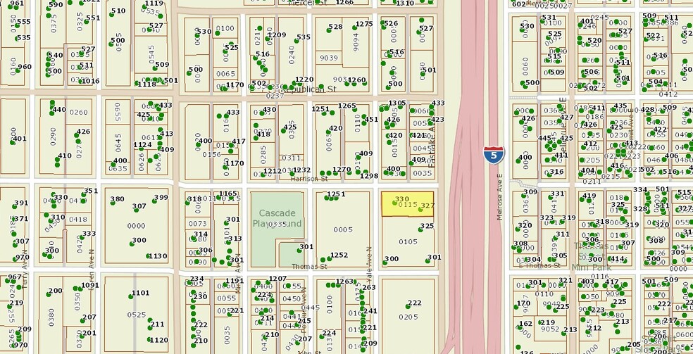 330 Yale Ave N, Seattle, WA for lease - Plat Map - Image 2 of 8