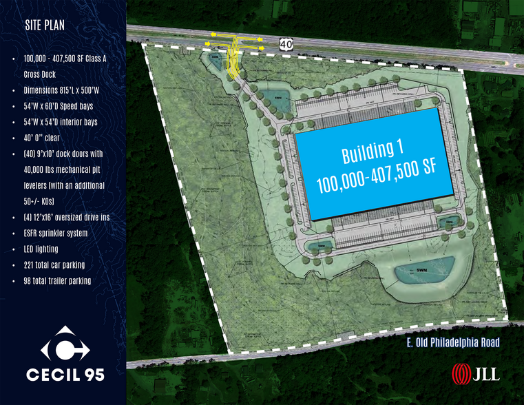 Pulaski Hwy, Elkton, MD for lease - Site Plan - Image 2 of 3