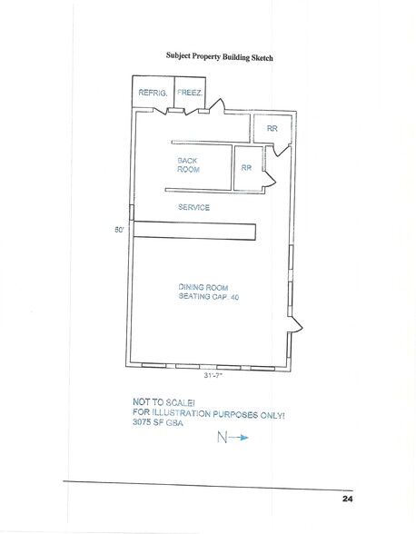 216-217 S Center St, Forrest, IL for sale - Floor Plan - Image 2 of 2